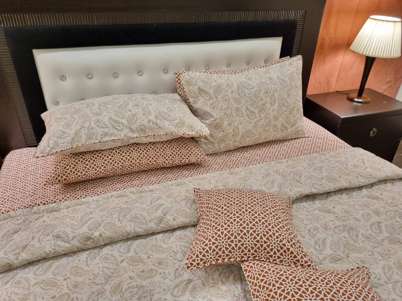 IV528 Cotton Duvet Cover Set - Without Filling