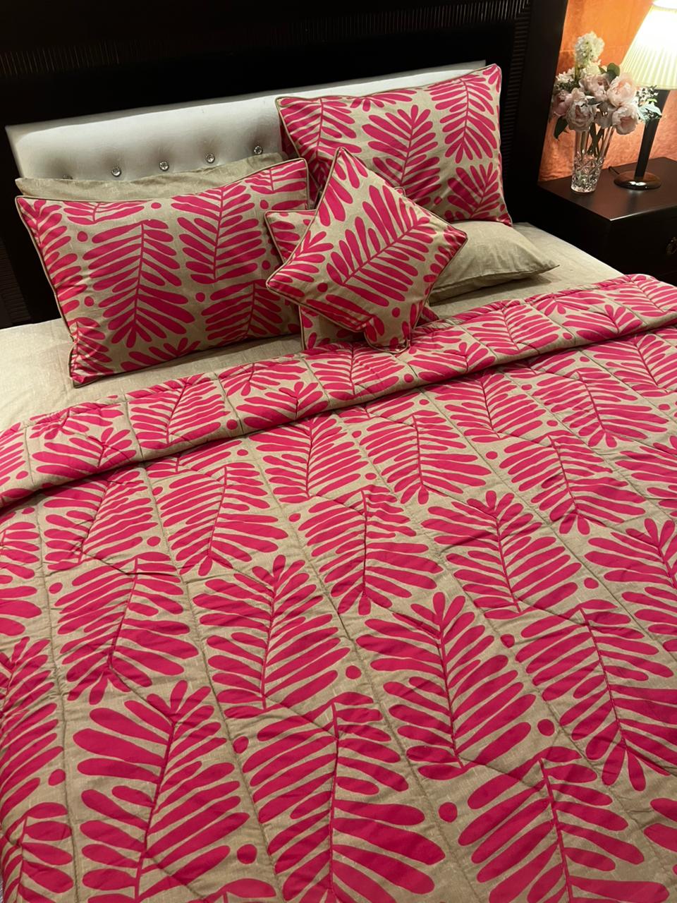 IV657 Cotton Comforter Set - Light Filling