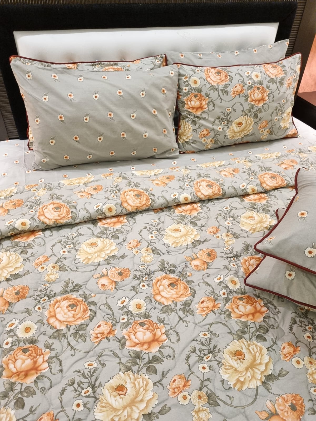 IV515 Cotton Comforter Set - Light Filling