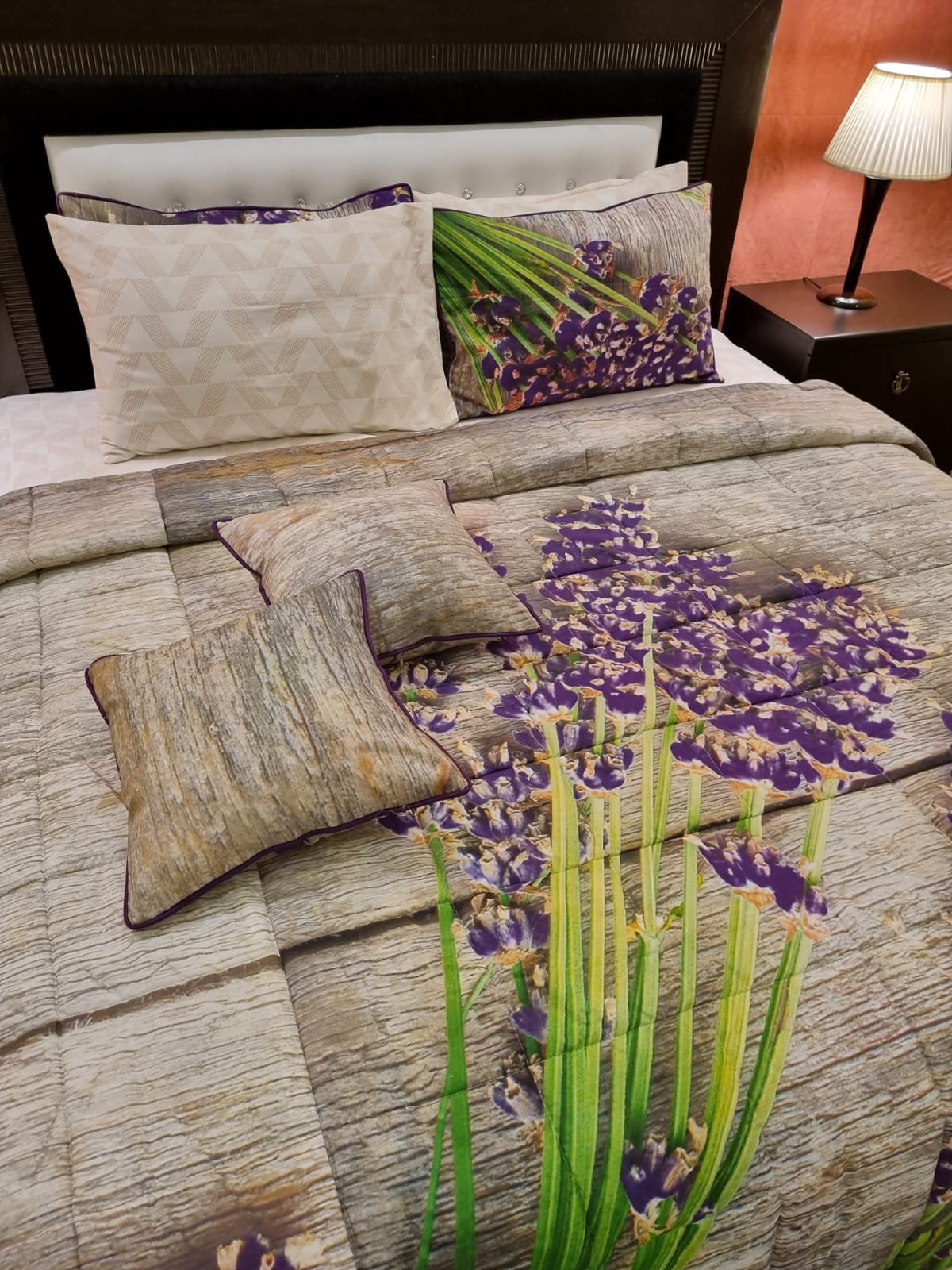IV445 Cotton Duvet Cover Set - Without Filling