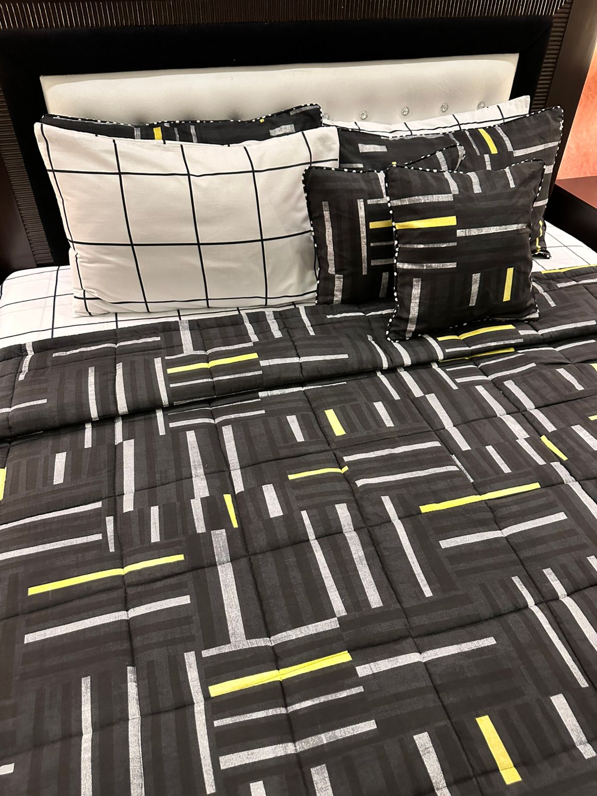 IV533 Cotton Comforter Set - Light Filling