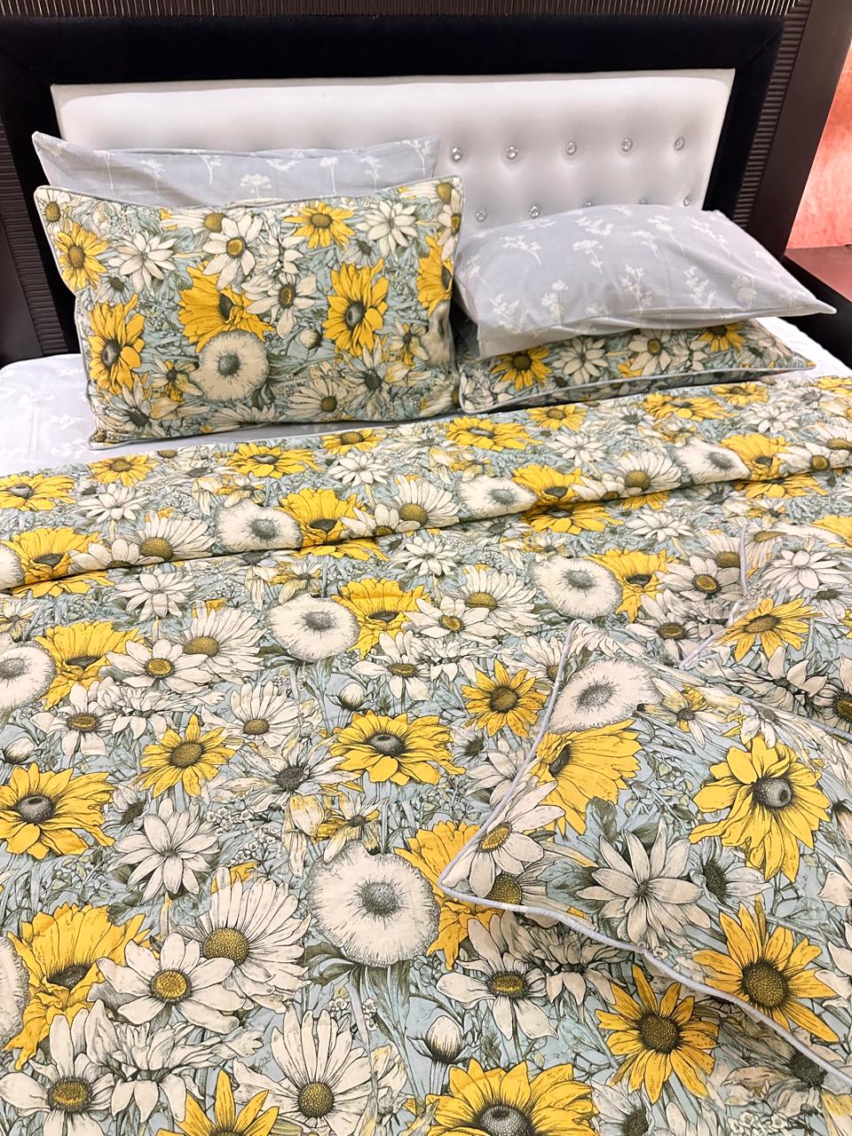 IV545 Cotton Comforter Set - Light Filling