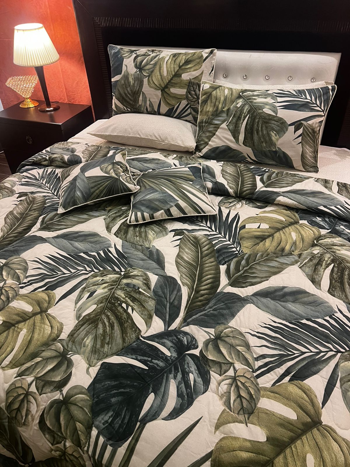 IV638 Cotton Comforter Set - Light Filling