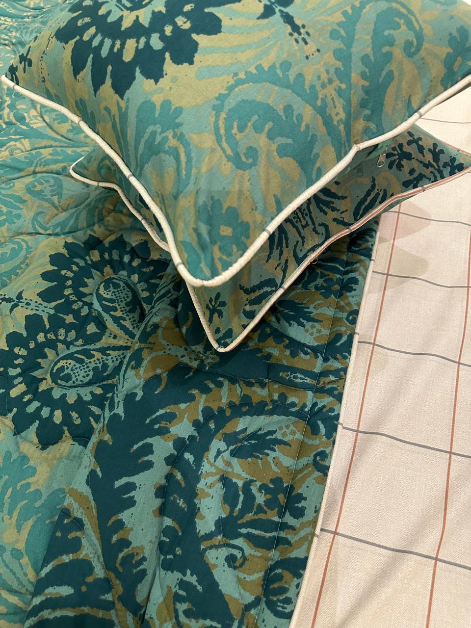 IV546 Cotton Comforter Set - Light Filling