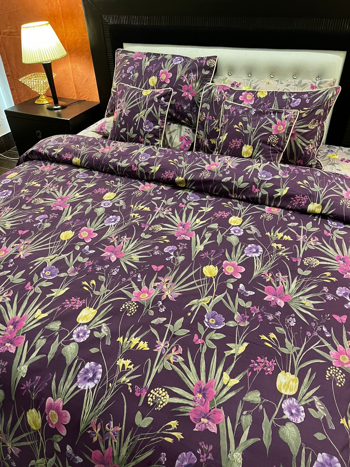 IV696 Cotton Duvet Cover Set - Without Filling