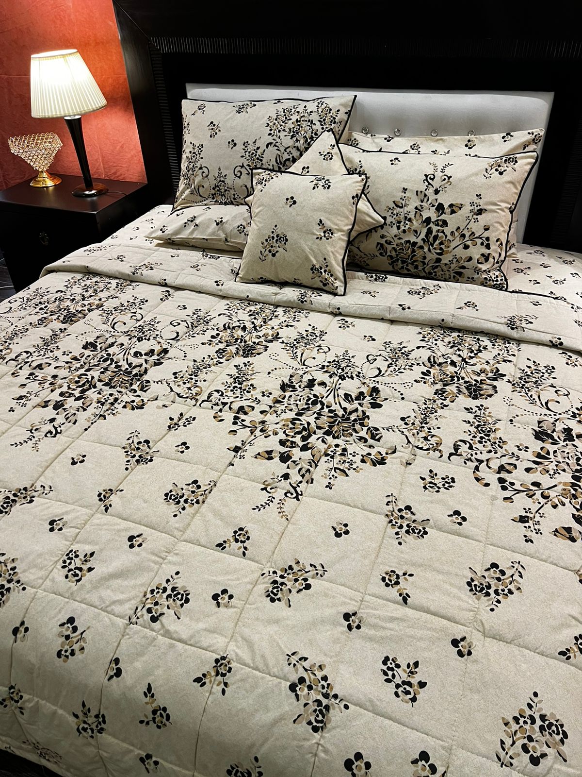 IV681 Cotton Comforter Set - Light Filling
