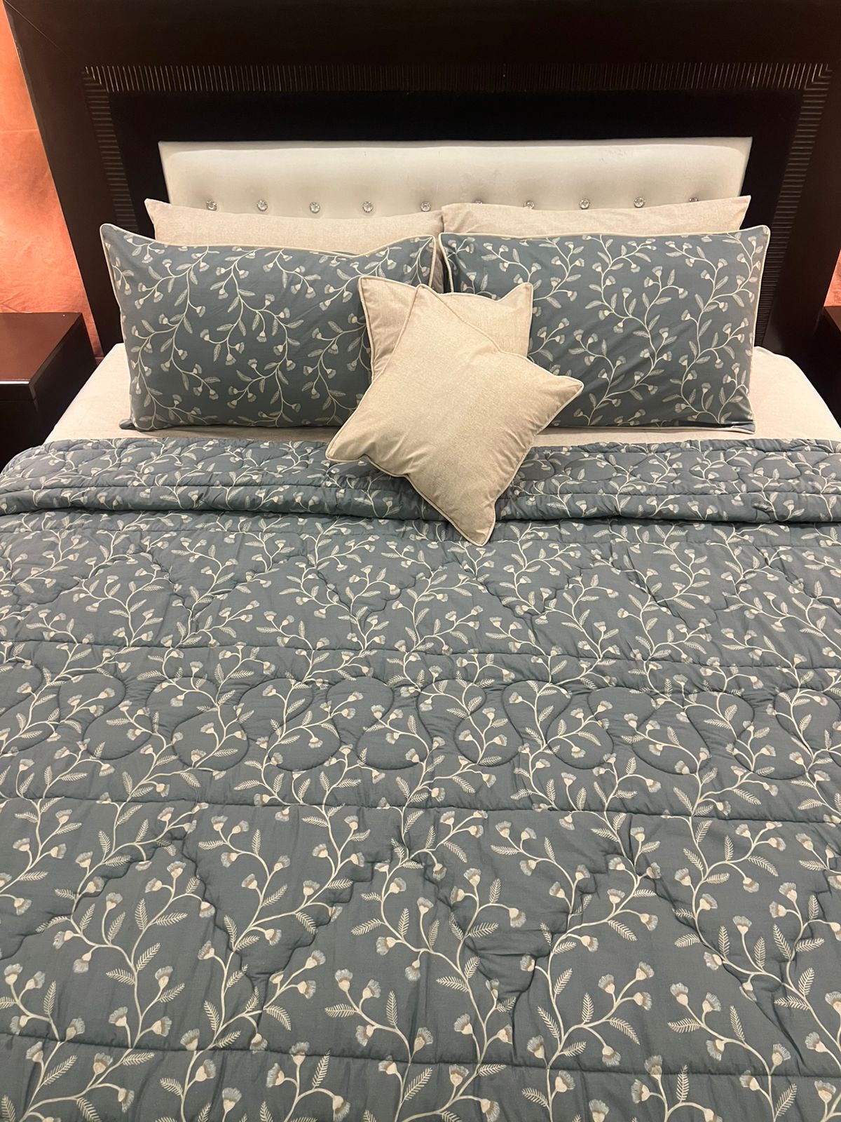 IV603 Cotton Duvet Cover Set - Without Filling