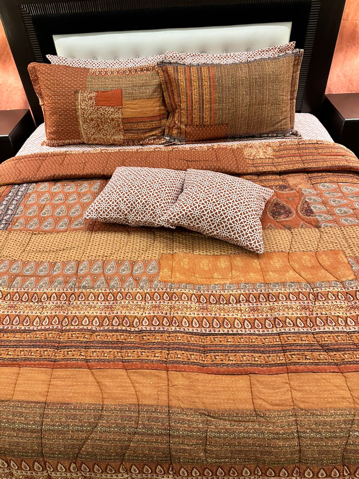 IV537 Cotton Comforter Set - Light Filling
