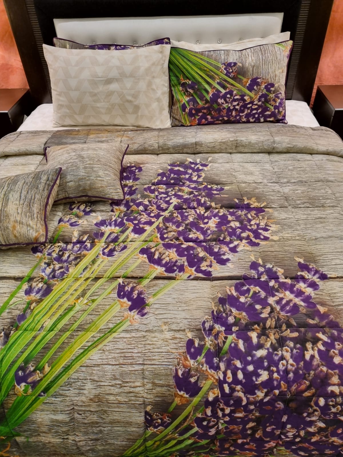 IV445 Cotton Duvet Cover Set - Without Filling