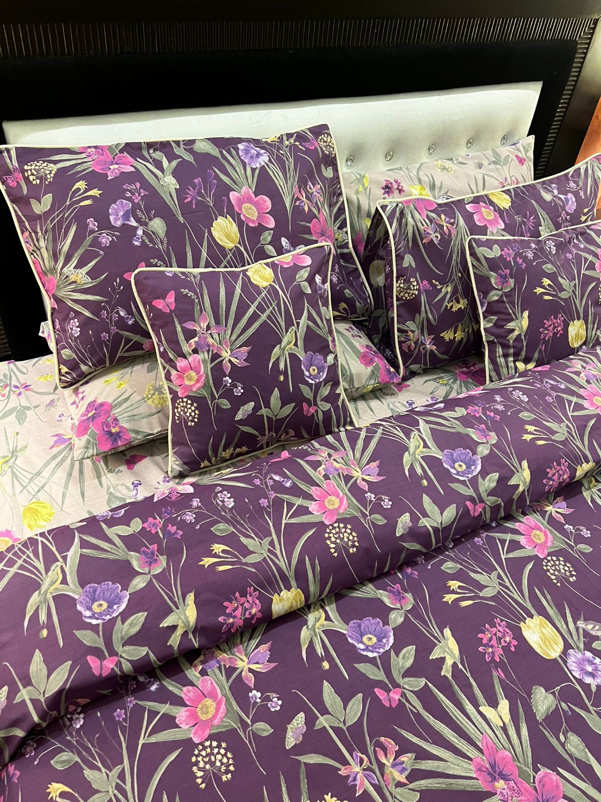 IV696 Cotton Duvet Cover Set - Without Filling