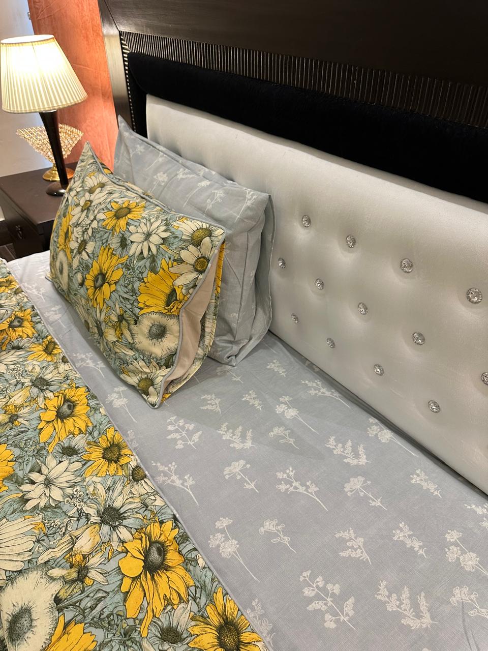 IV545 Cotton Comforter Set - Light Filling