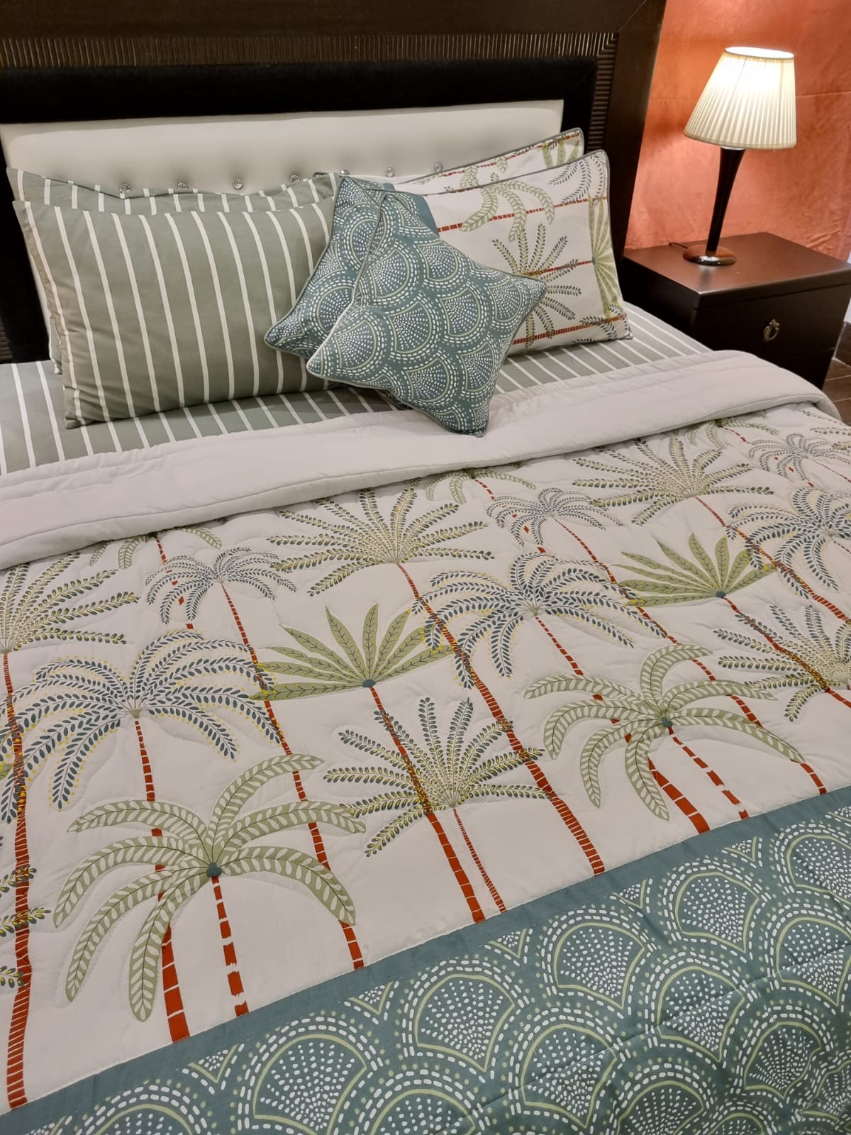 IV454 Cotton Duvet Cover Set - Without Filling