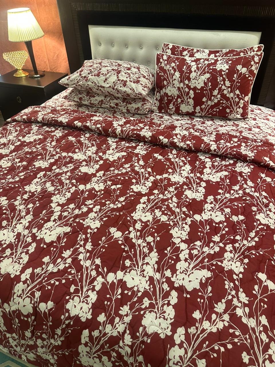 IV588 Cotton Comforter Set - Light Filling