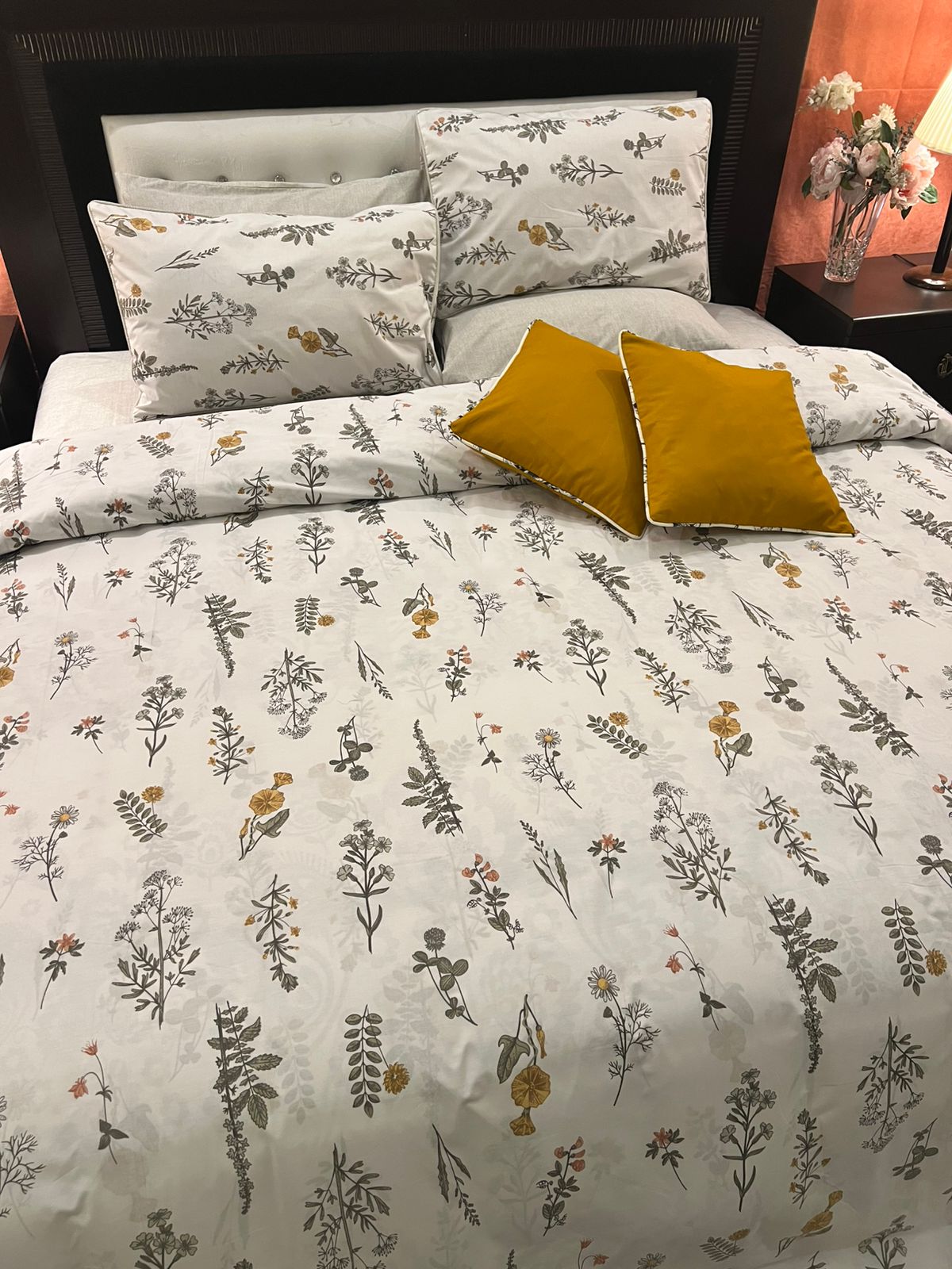 IV697 Percale Cotton Duvet Cover Set - Without Filling