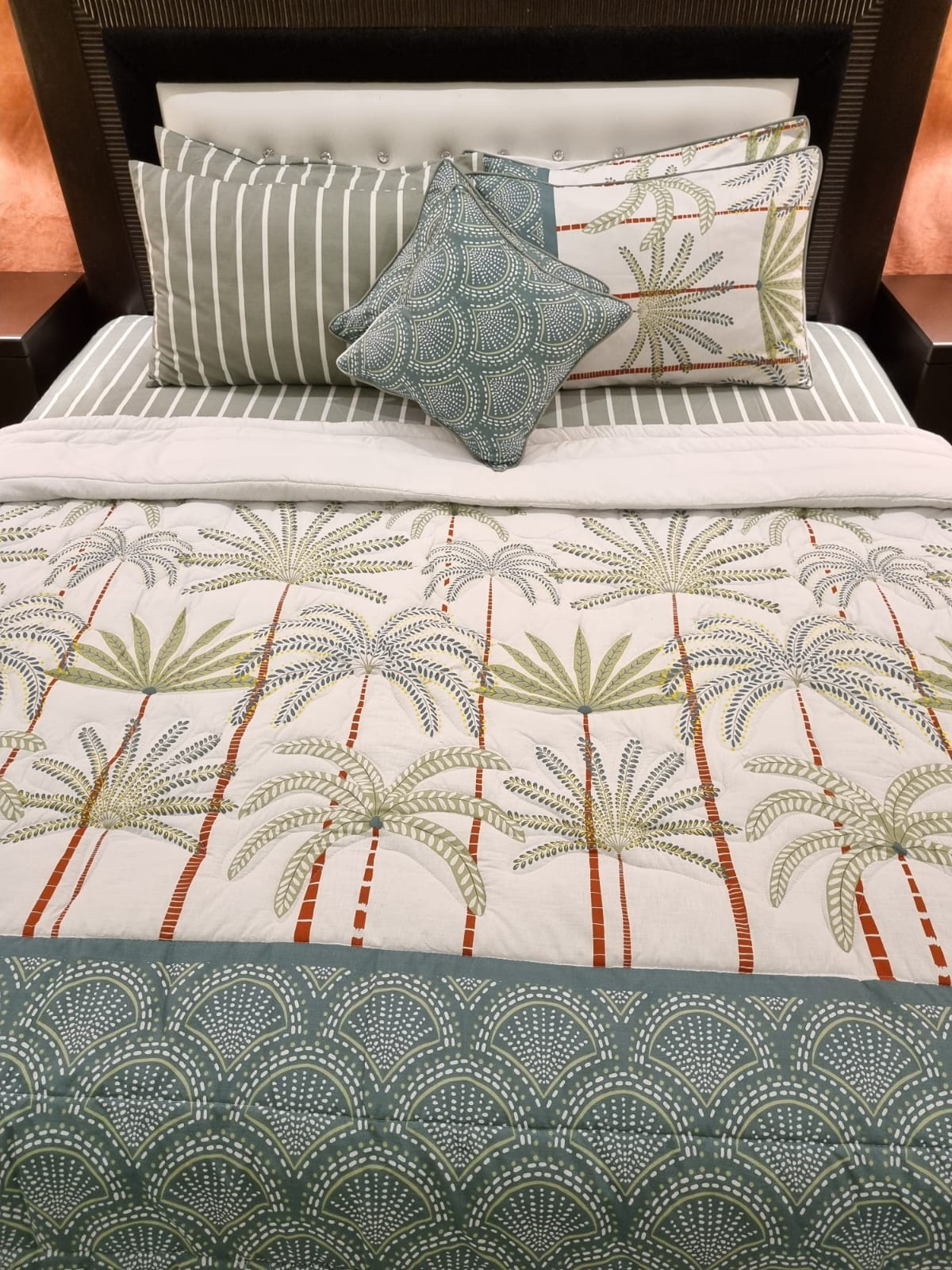 IV454 Cotton Duvet Cover Set - Without Filling
