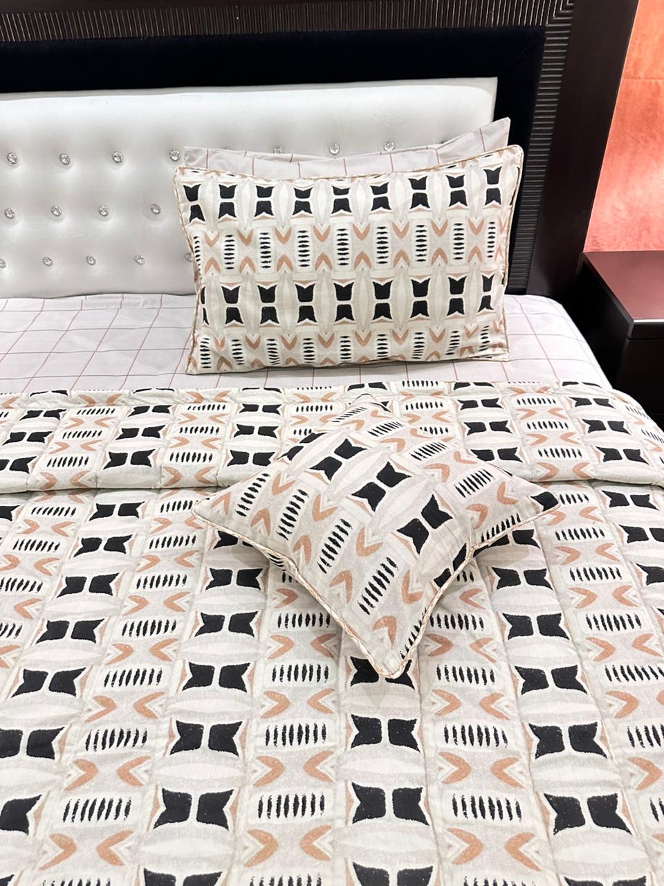 IV536 Cotton Comforter Set - Light Filling