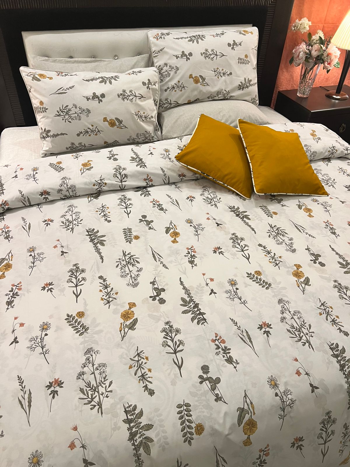 IV697 Percale Cotton Duvet Cover Set - Without Filling