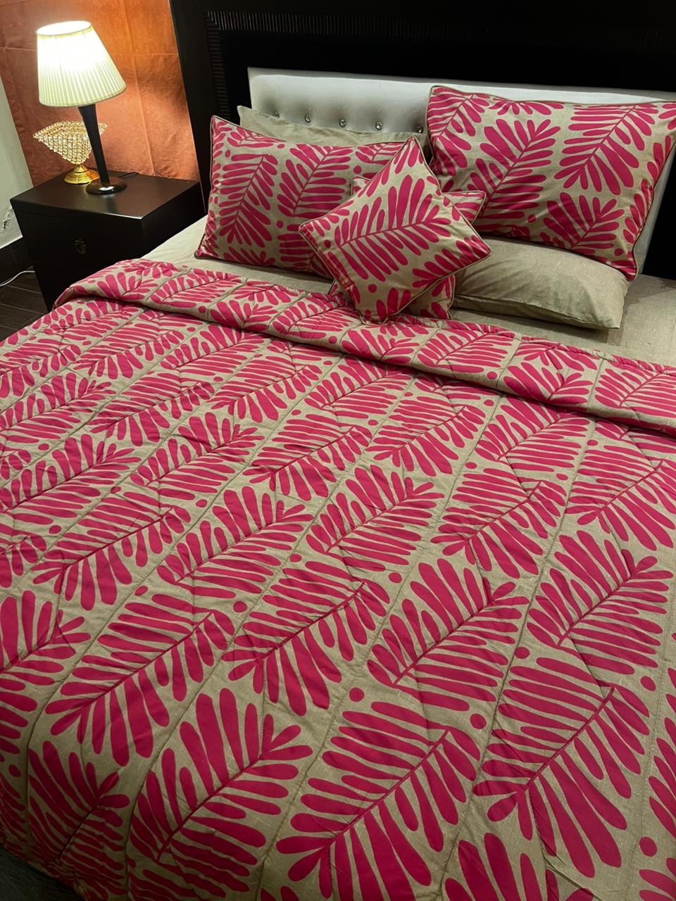 IV657 Cotton Comforter Set - Light Filling