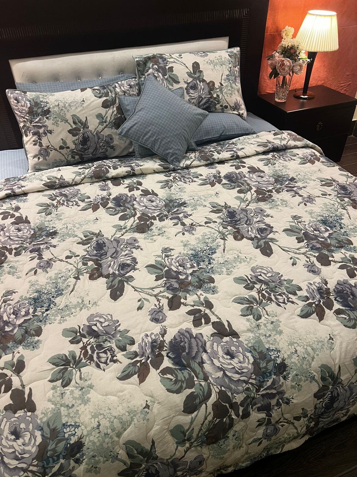 IV653 Cotton Duvet Cover Set - Without Filling