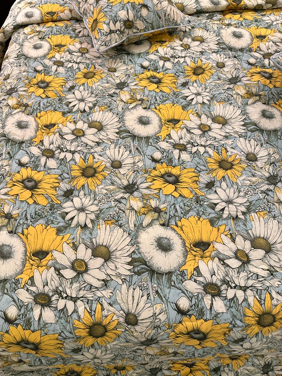 IV545 Cotton Comforter Set - Light Filling