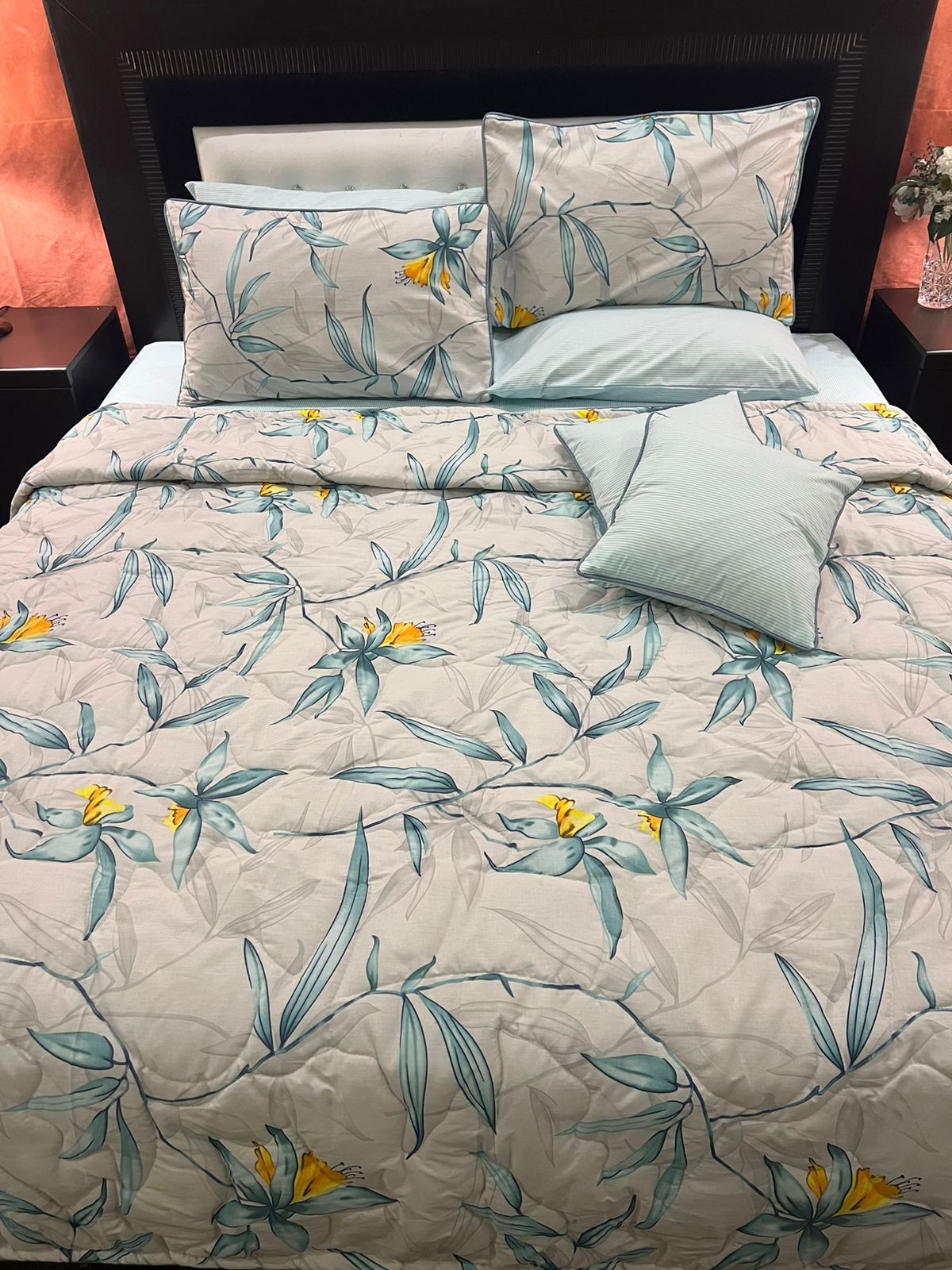 IV632 Cotton Duvet Cover Set - Without Filling