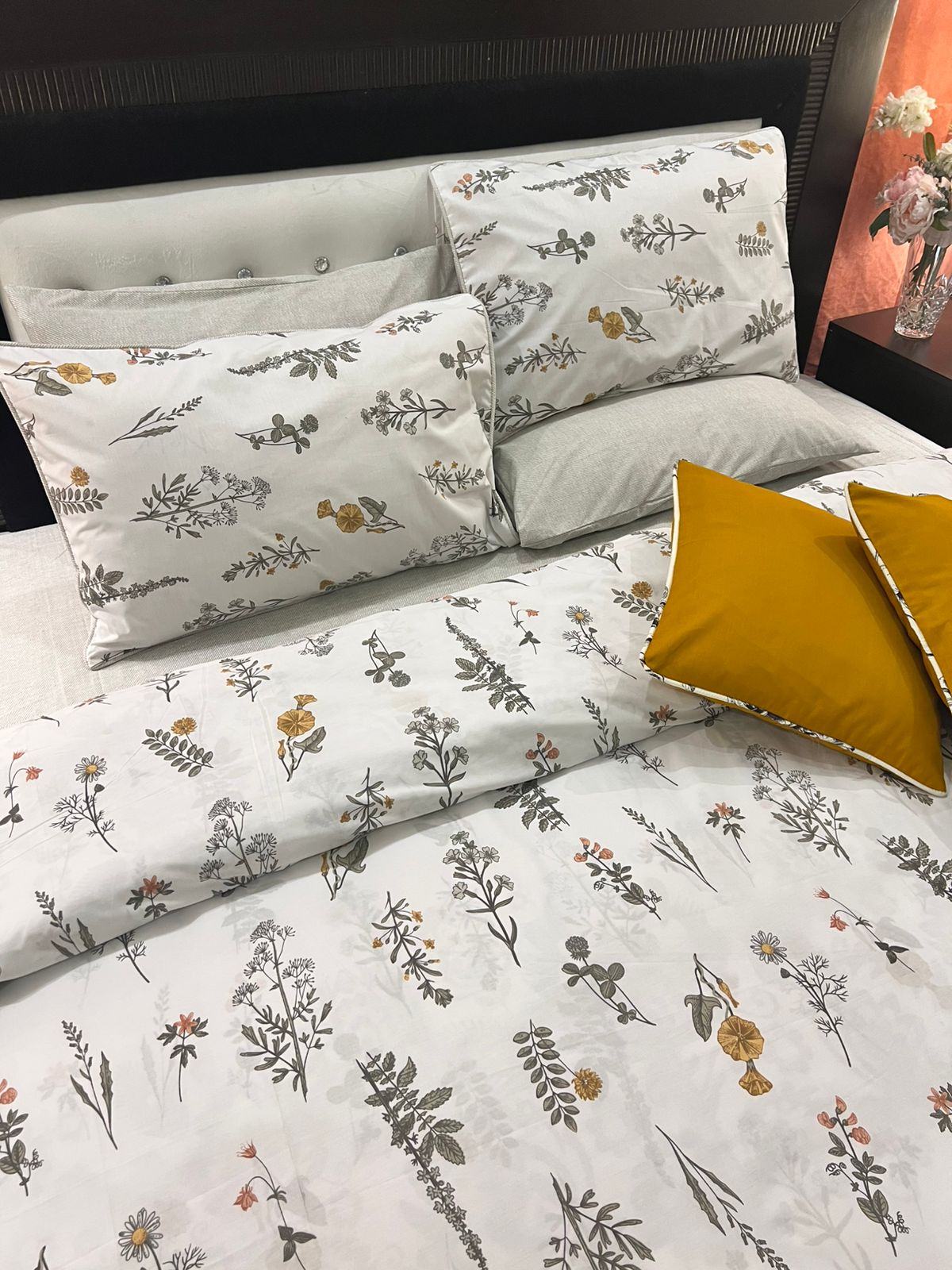IV697 Percale Cotton Duvet Cover Set - Without Filling