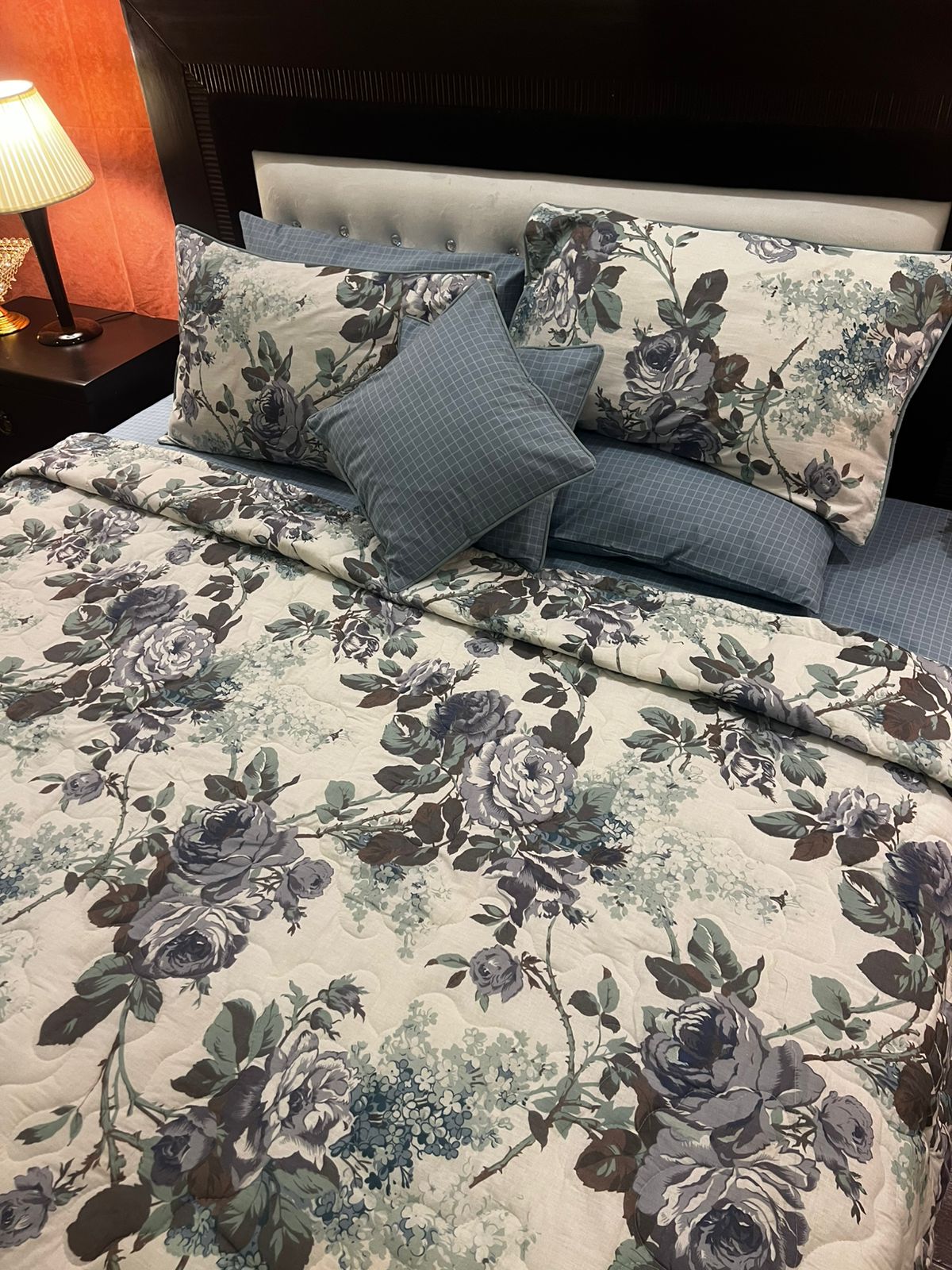 IV653 Cotton Duvet Cover Set - Without Filling