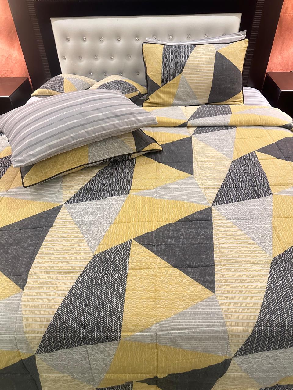 IV553 Cotton Comforter Set - Light Filling