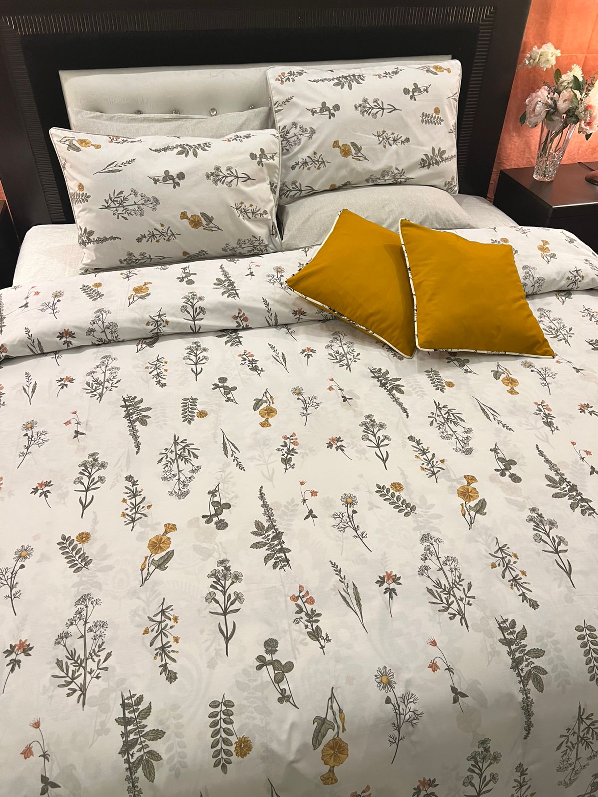 IV697 Percale Cotton Duvet Cover Set - Without Filling