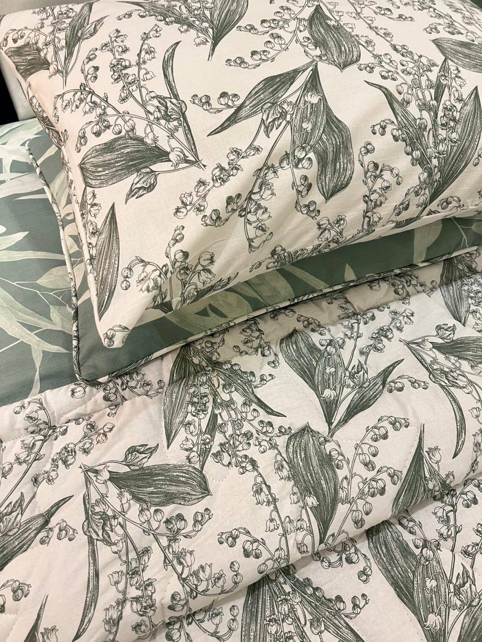 IV570 Cotton Comforter Set - Light Filling