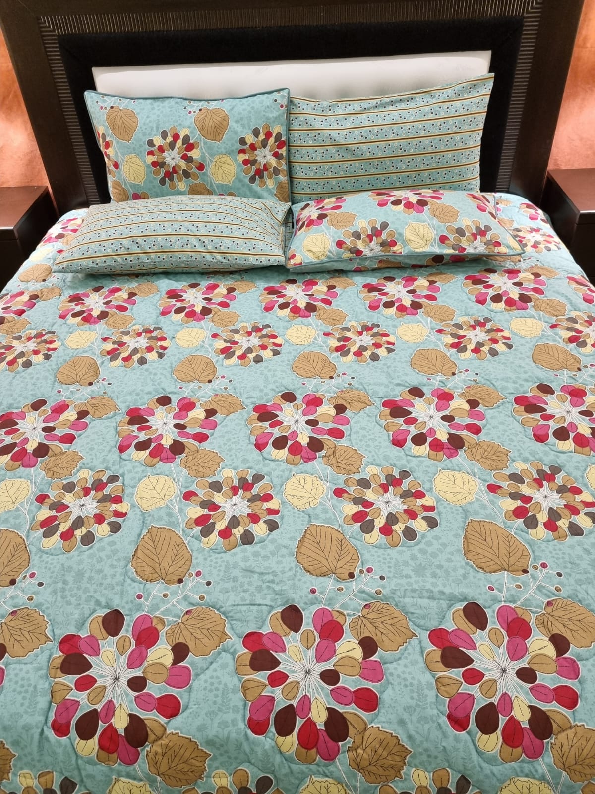 IV506 Cotton Comforter Set - Light Filling