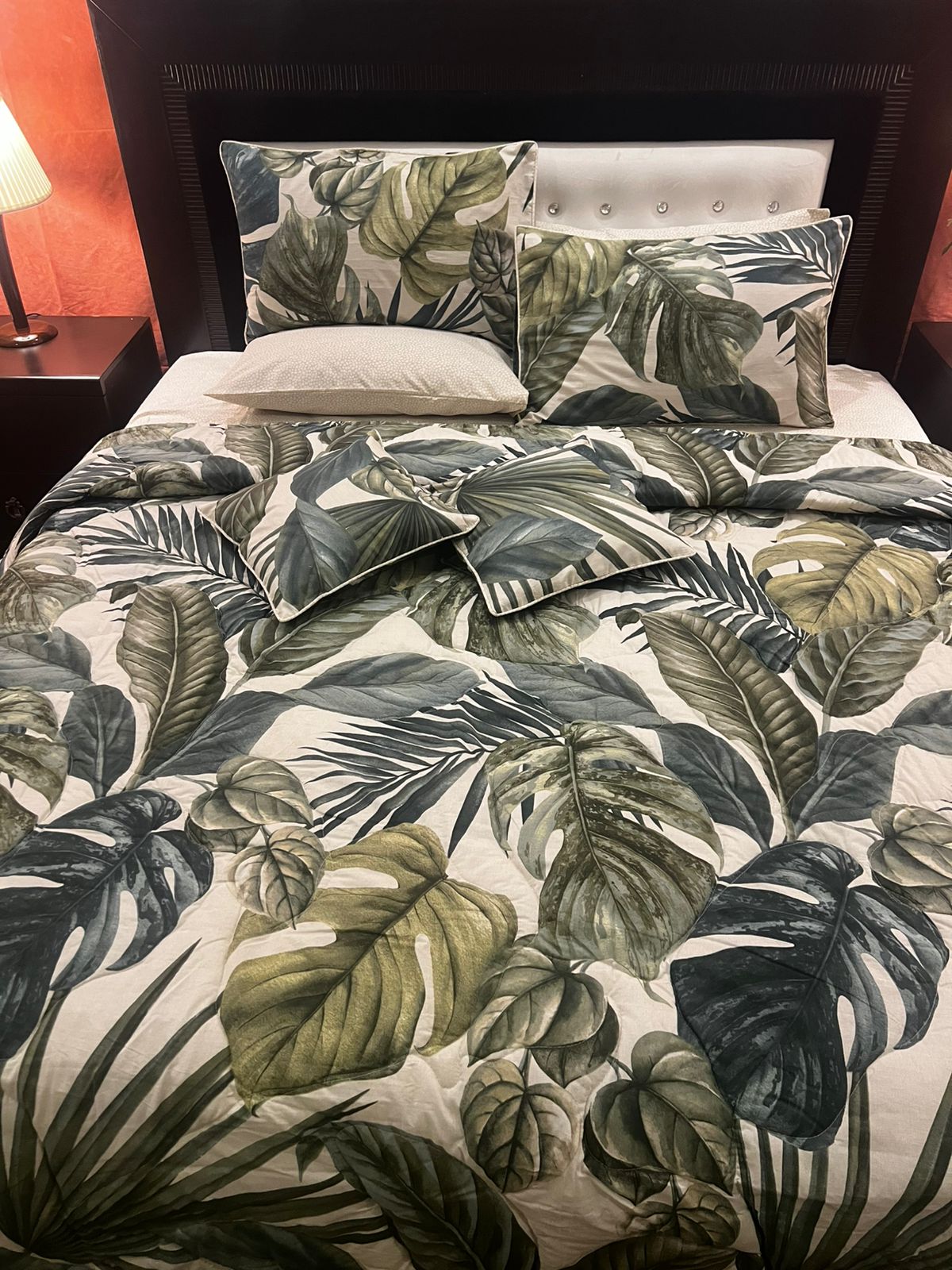IV638 Cotton Comforter Set - Light Filling