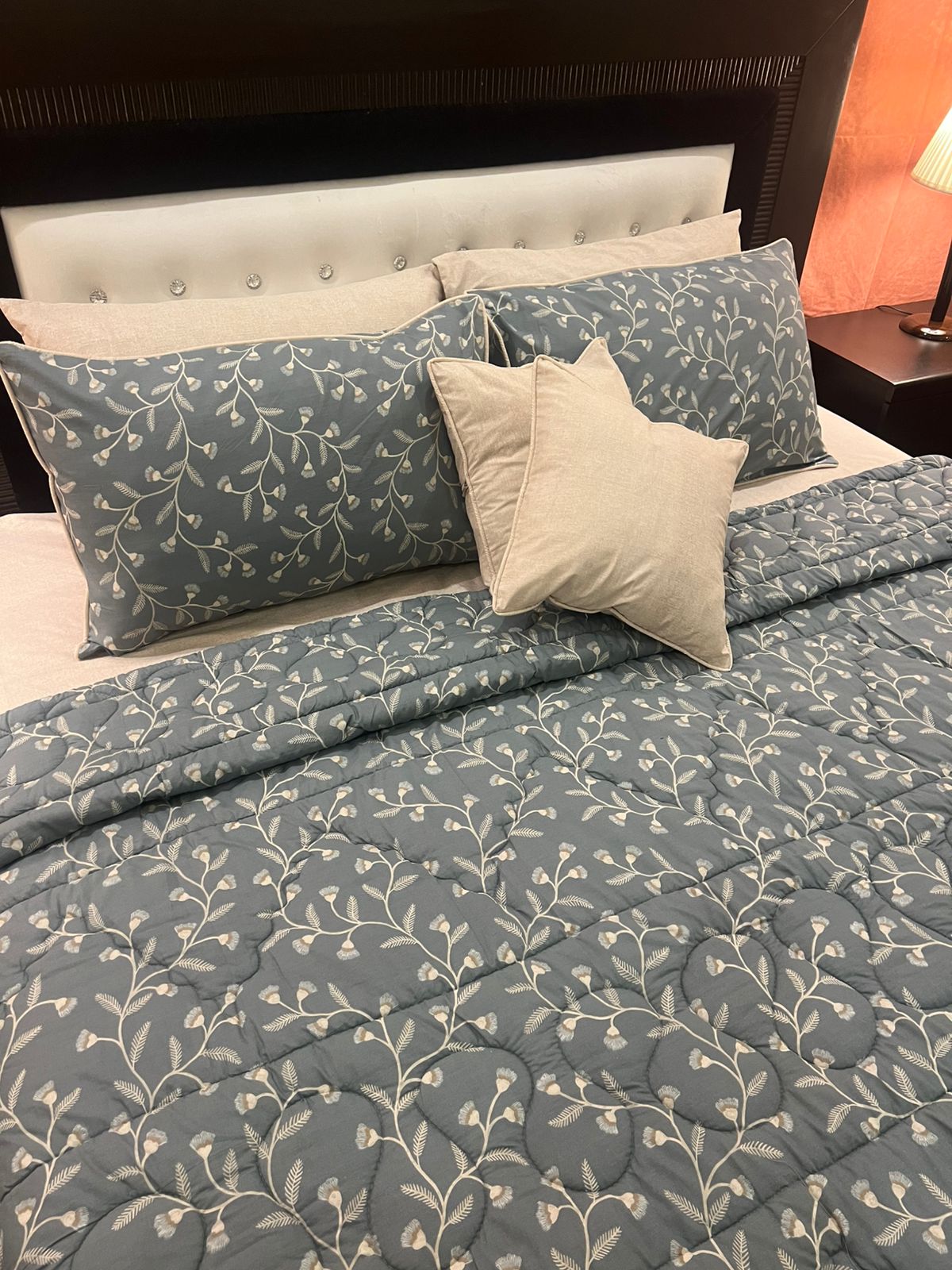 IV603 Cotton Duvet Cover Set - Without Filling