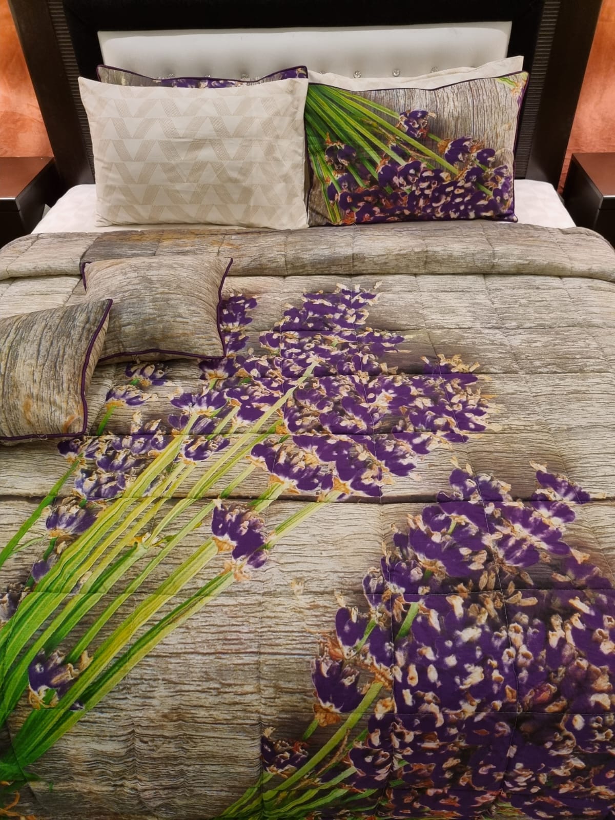 IV445 Cotton Duvet Cover Set - Without Filling