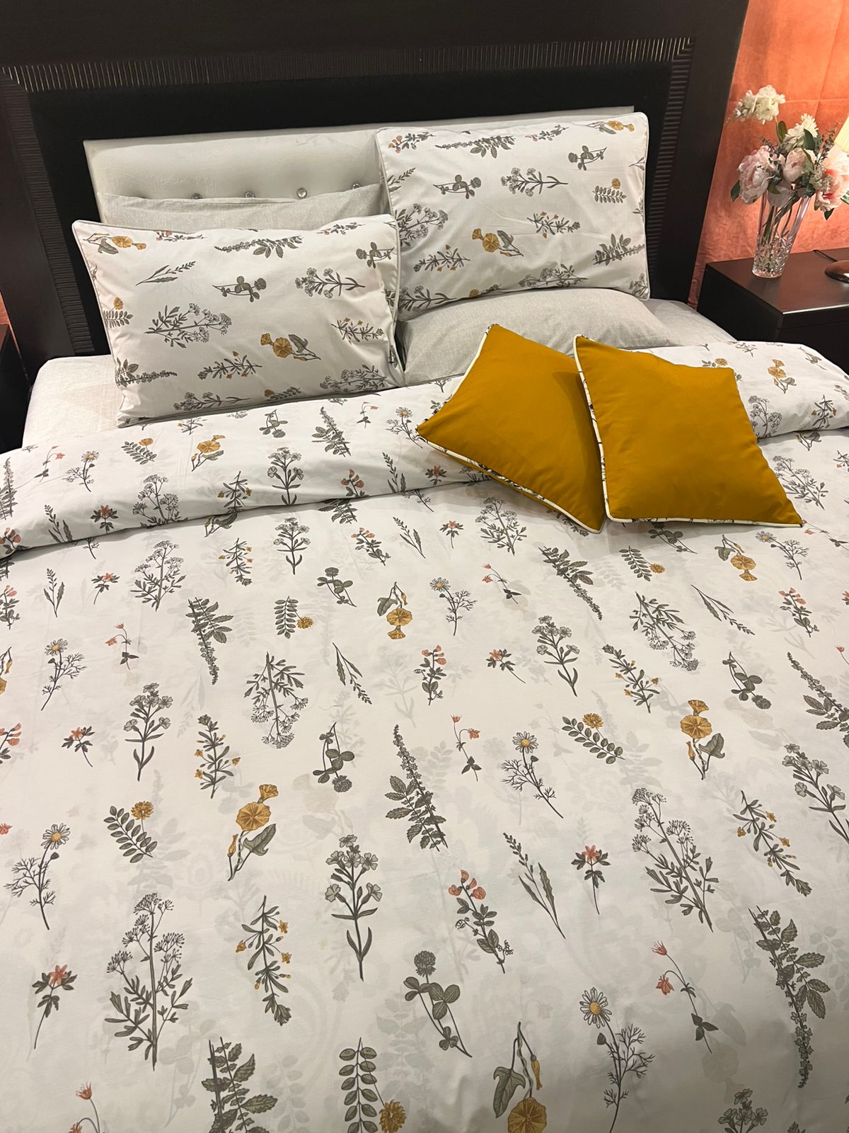 IV697 Percale Cotton Duvet Cover Set - Without Filling