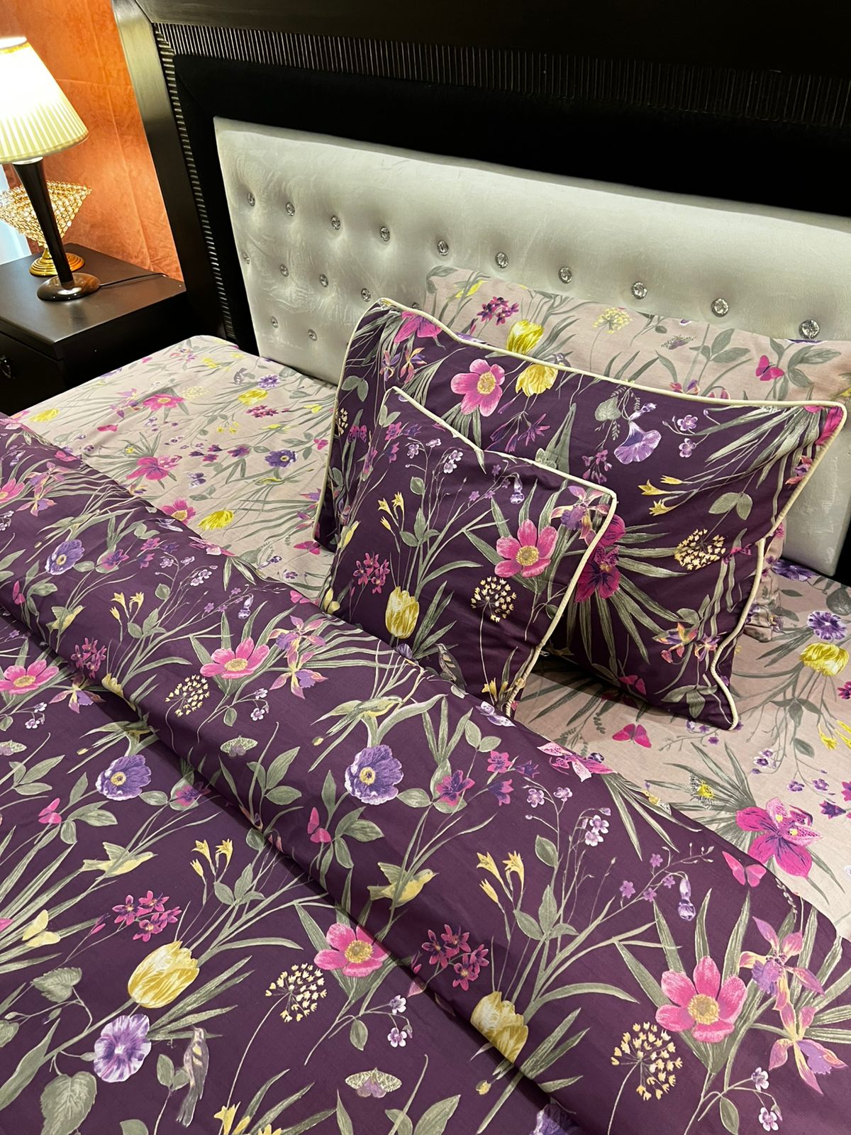 IV696 Cotton Duvet Cover Set - Without Filling