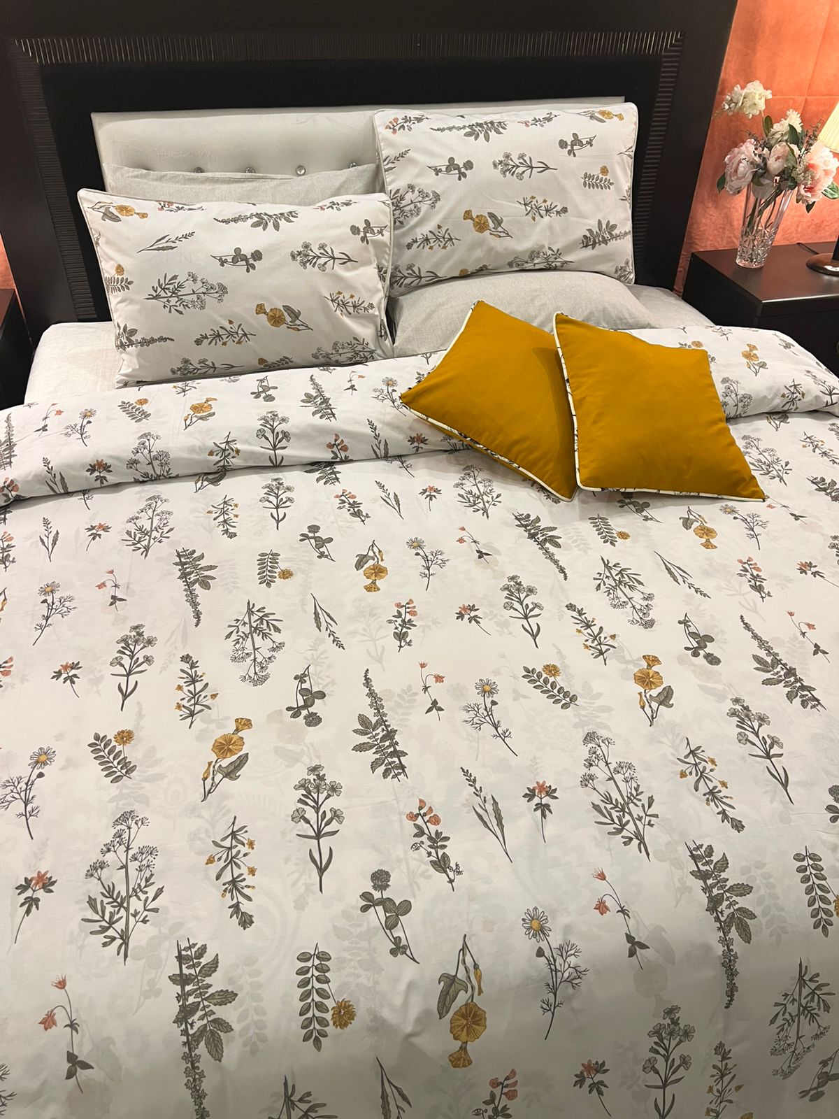 IV697 Percale Cotton Duvet Cover Set - Without Filling