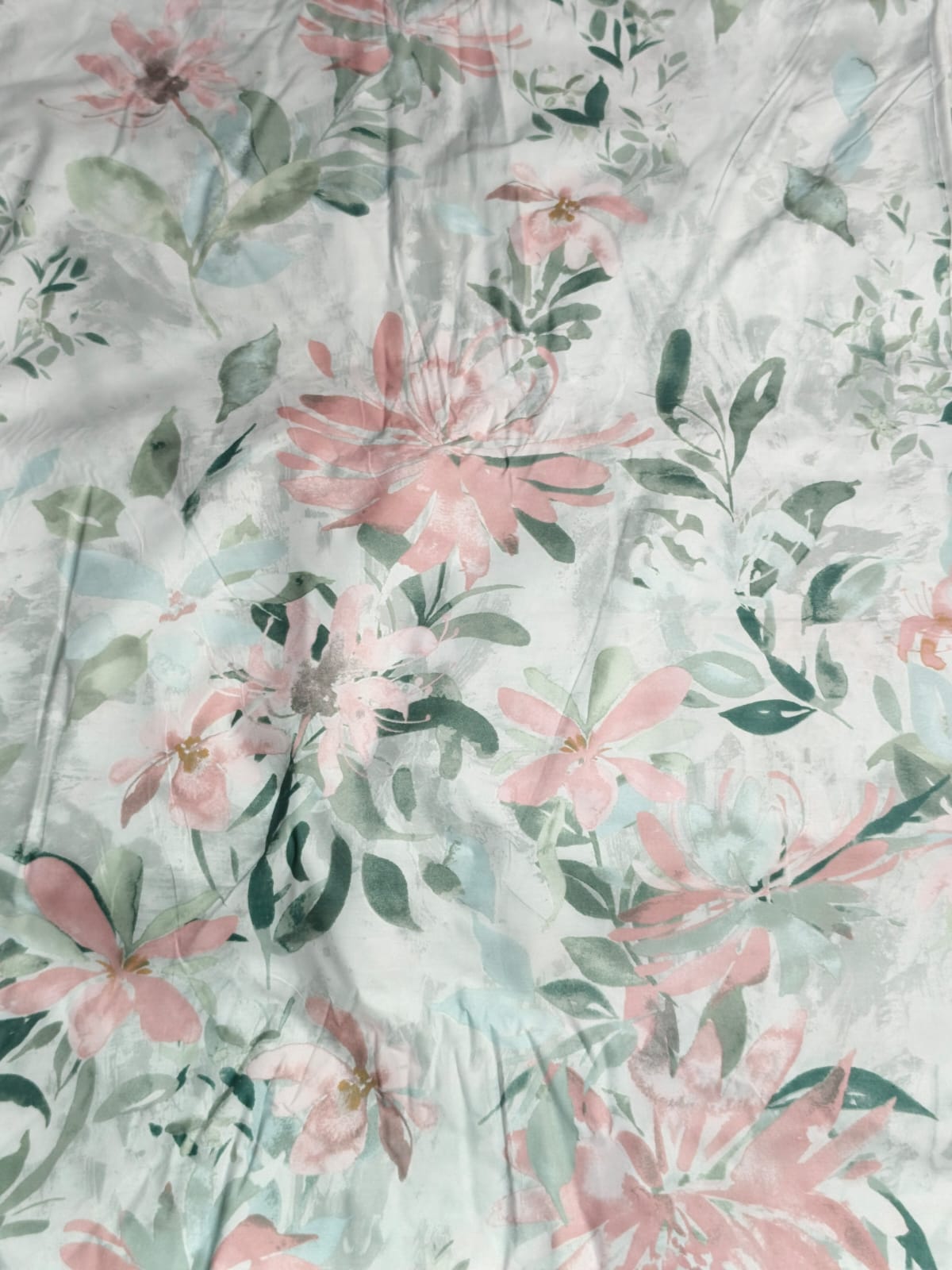 IV819 Percale Cotton Comforter Set - Light Filling