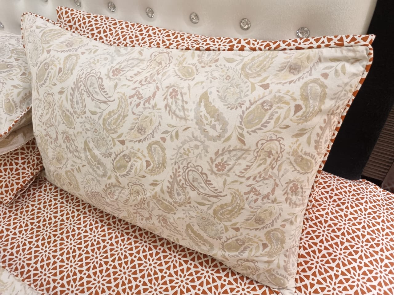 IV528 Cotton Duvet Cover Set - Without Filling
