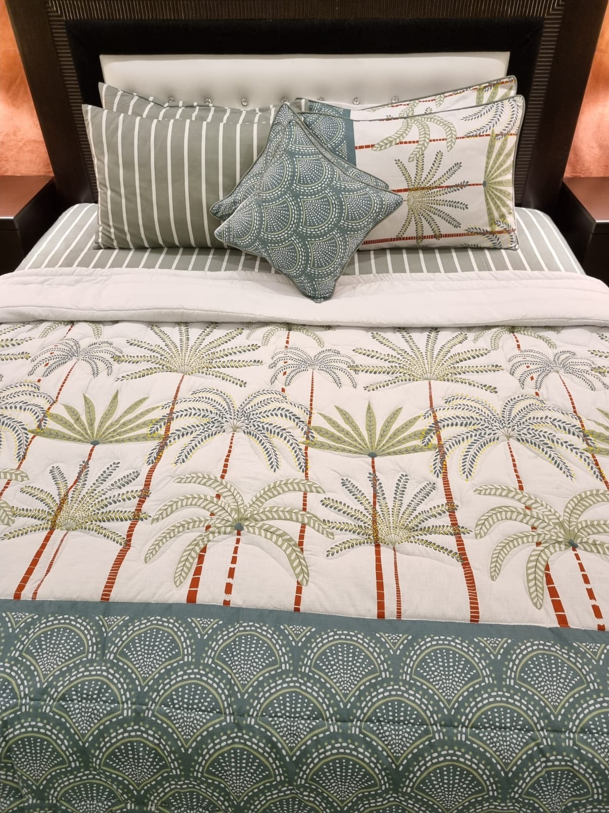 IV454 Cotton Duvet Cover Set - Without Filling