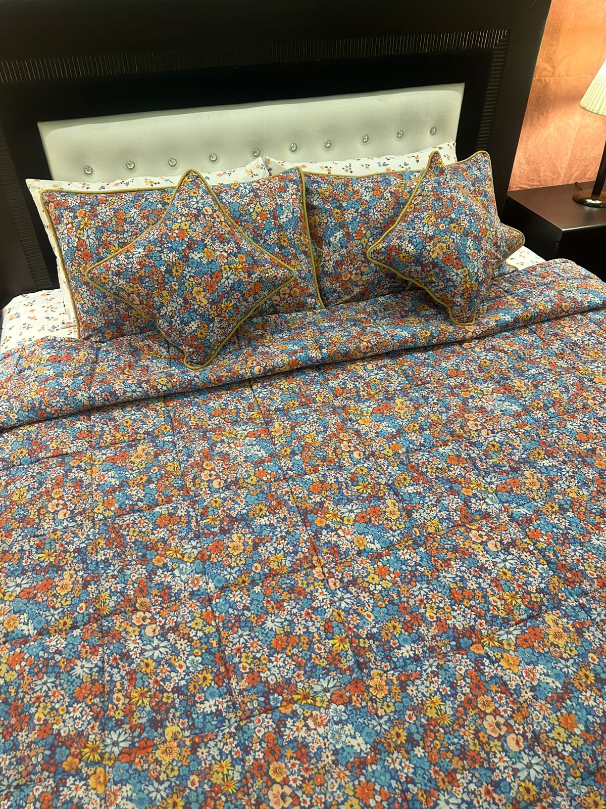 IV595 Cotton Comforter Set - Light Filling