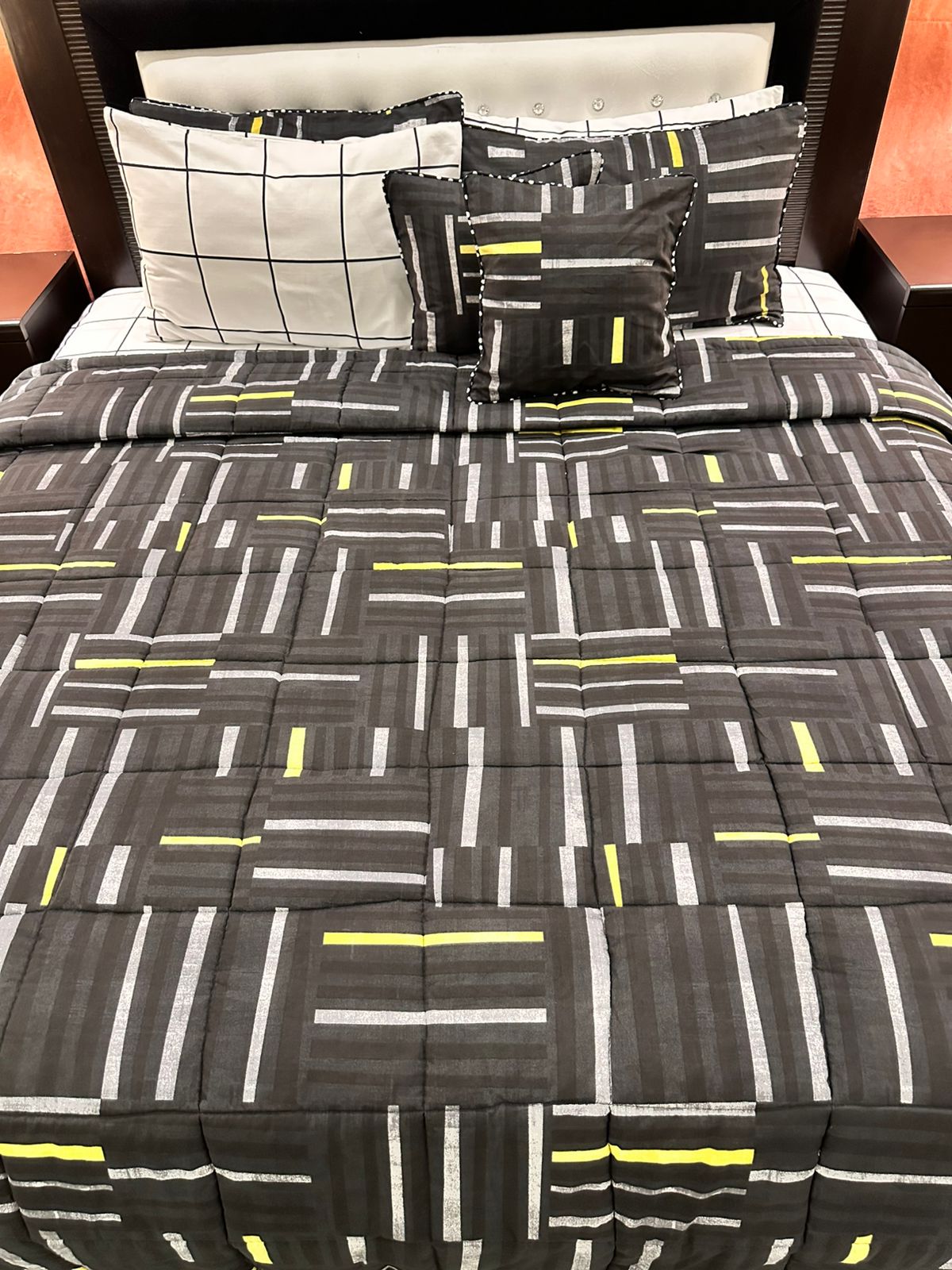 IV533 Cotton Comforter Set - Light Filling