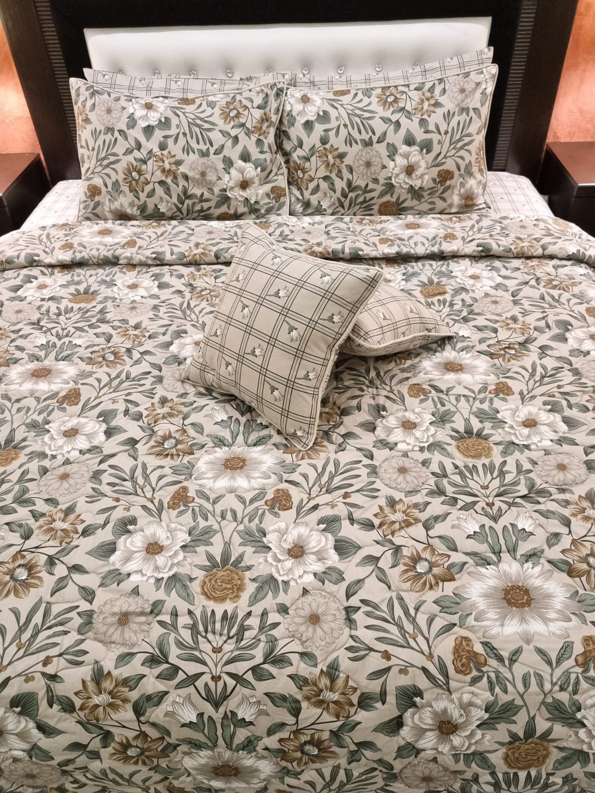 IV498 Cotton Duvet Cover Set - Without Filling