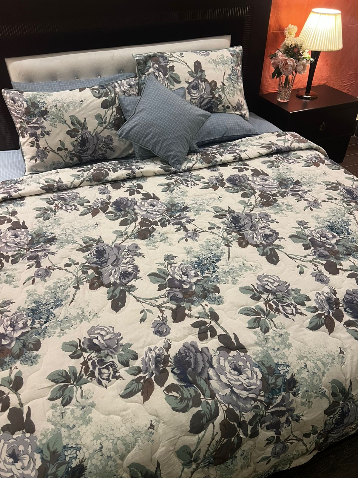 IV653 Cotton Duvet Cover Set - Without Filling