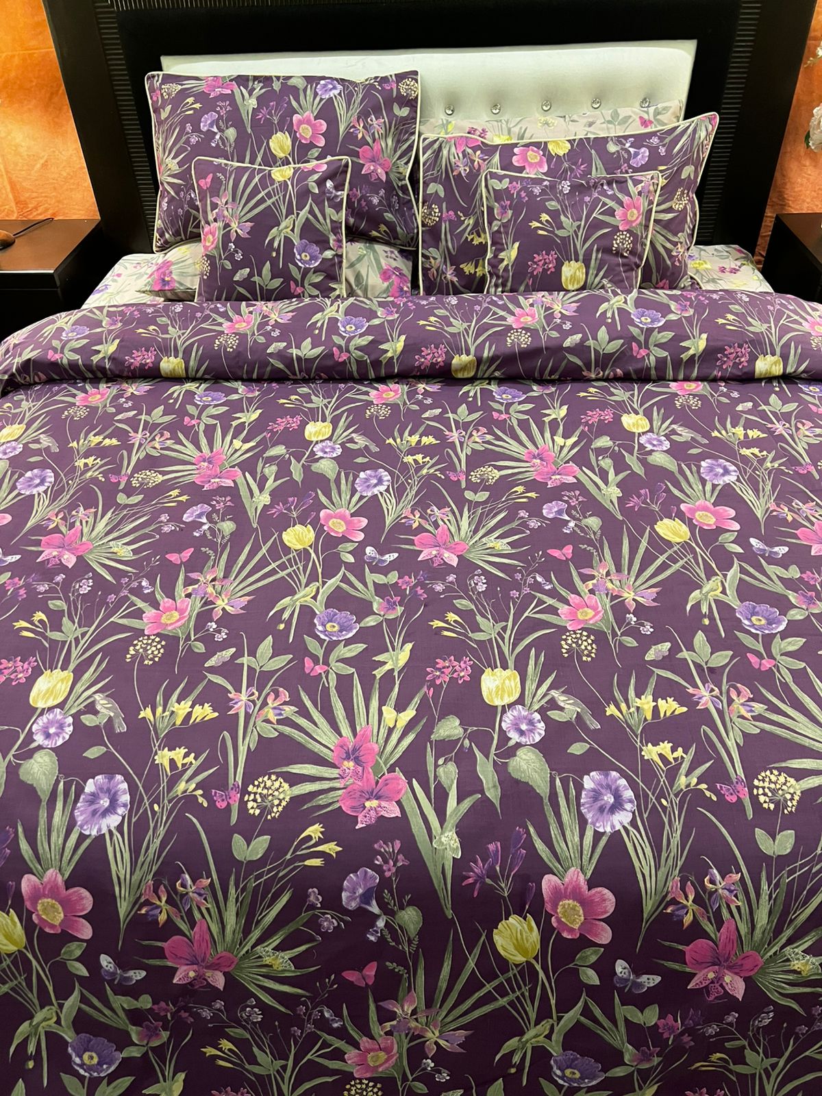 IV696 Cotton Duvet Cover Set - Without Filling