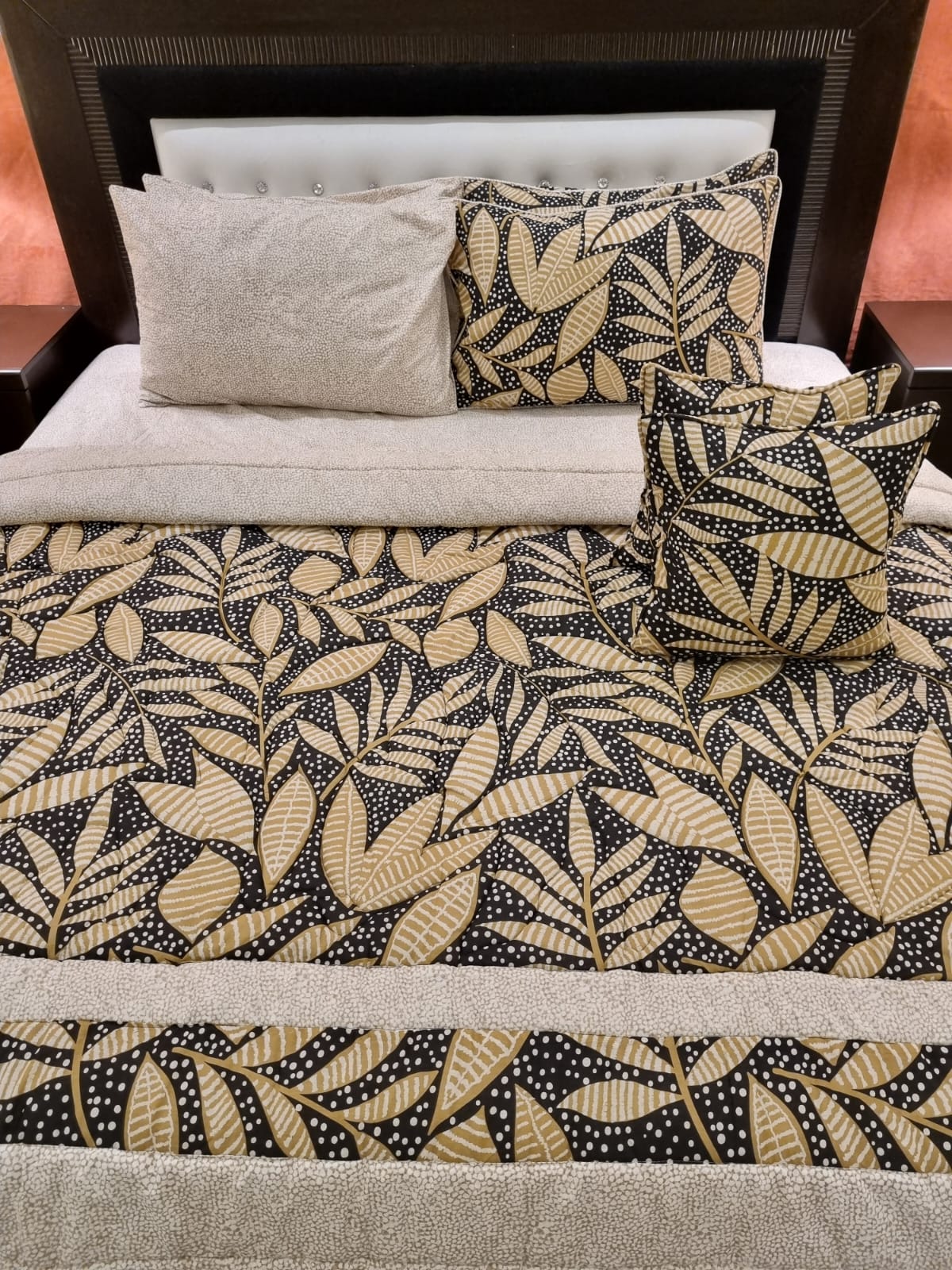 IV399 Cotton Comforter Set - Light Filling