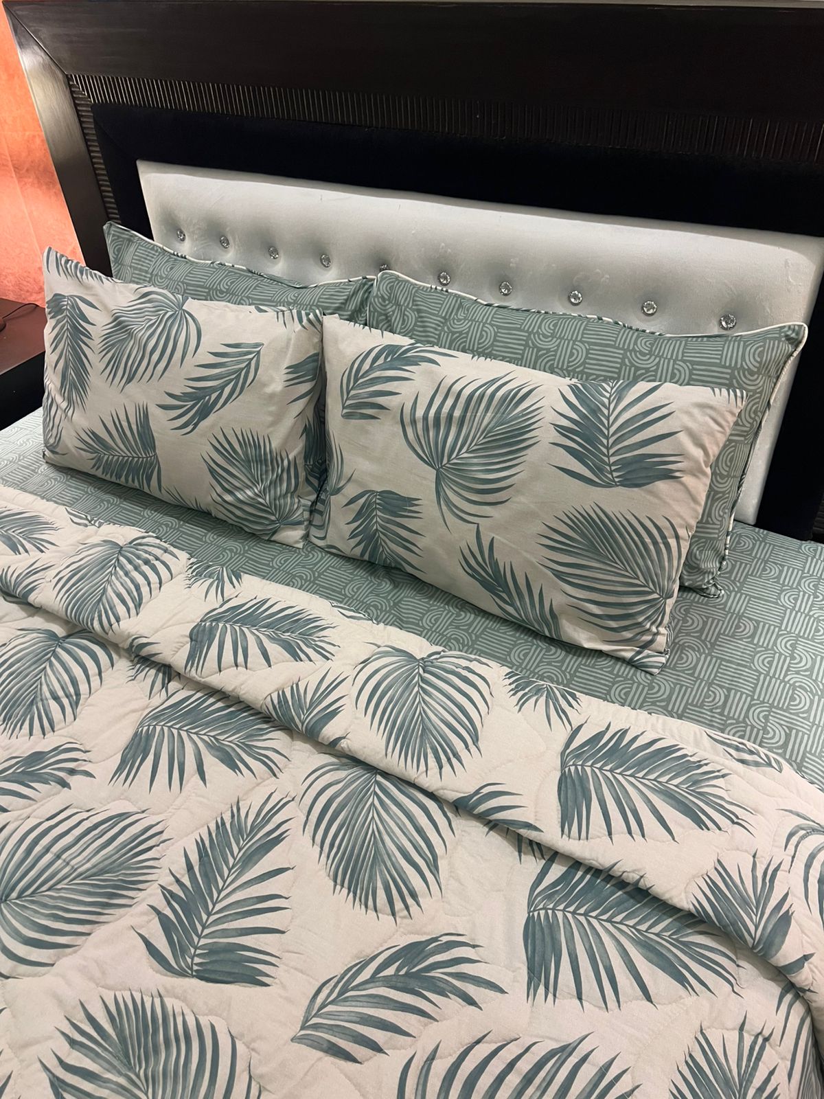 IV626 Cotton Comforter Set - Light Filling