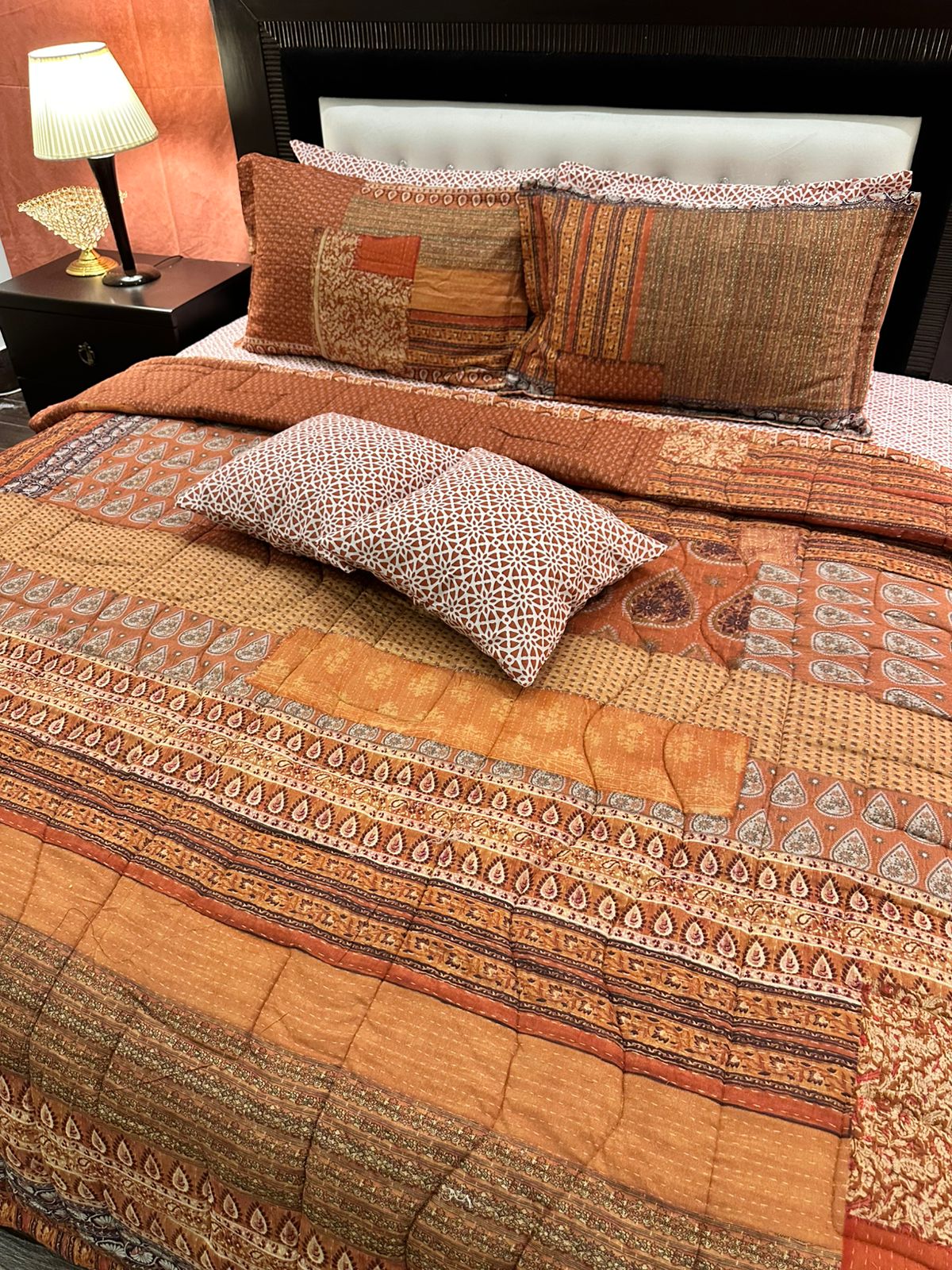 IV537 Cotton Comforter Set - Light Filling