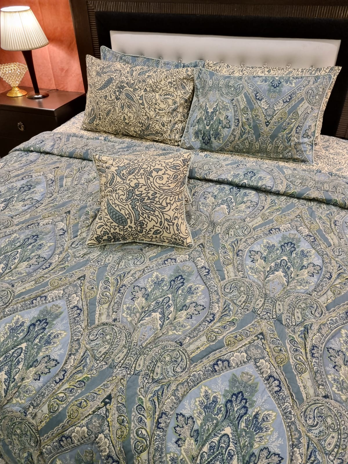 IV525 Percale Cotton Duvet Cover Set - Without Filling
