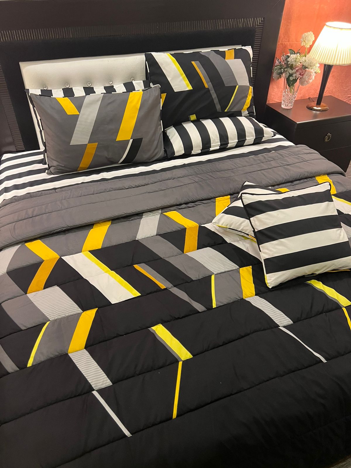 IV633 Cotton Duvet Cover Set - Without Filling